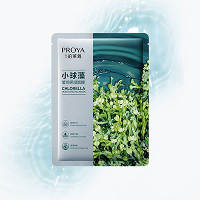 1win小球藻莹润保湿面膜